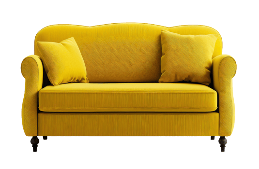 Modern sofa cutout png