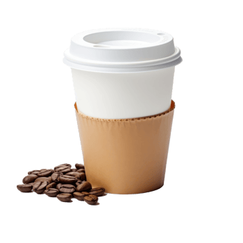 Coffee to go isolated. Illustration png