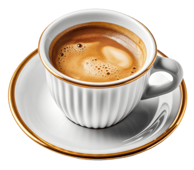 Espresso coffee cutout png