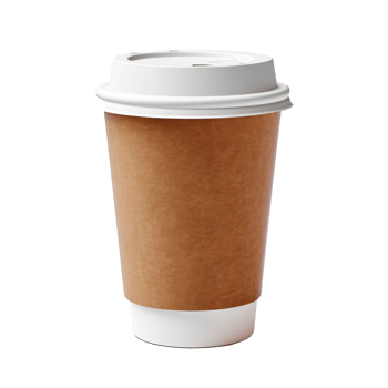 Coffee to go isolated. Illustration png