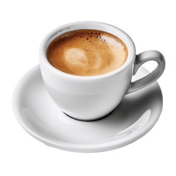 Espresso coffee cutout png