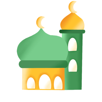 hand drawn eid mubarak element png