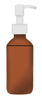 hand drawn cosmetic element png