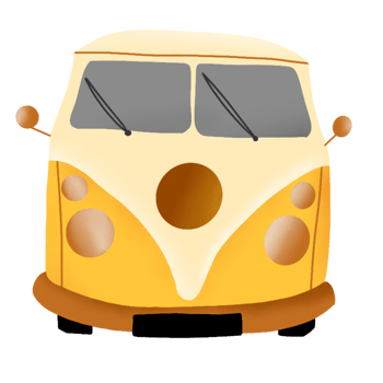 hand drawn summer element png