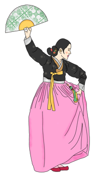 korean traditional dance png