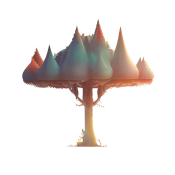 tree fantasy world element png