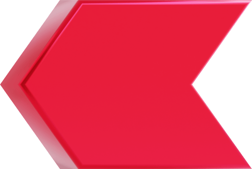 Arrow 3d icon isolated. png
