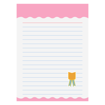 Paper Note Award Ribbon Blank Medal Gold Basic Shape png