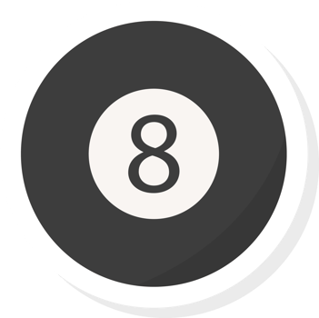 snooker stickers flat element, sports element stickers. png
