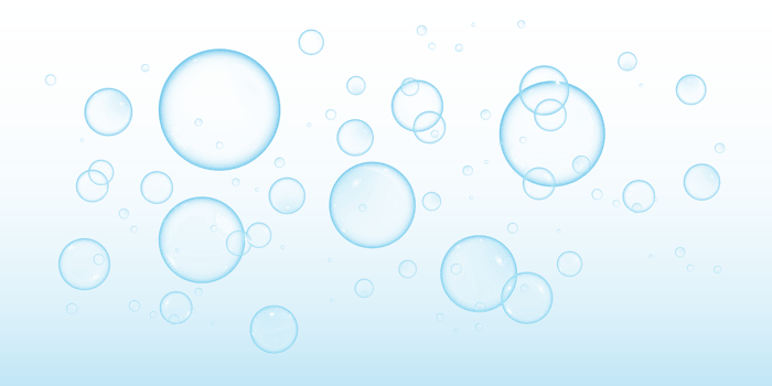 Realistic soap bubbles. Png Bubbles are located on a transparent background. Flying soap bubbles. PNG.