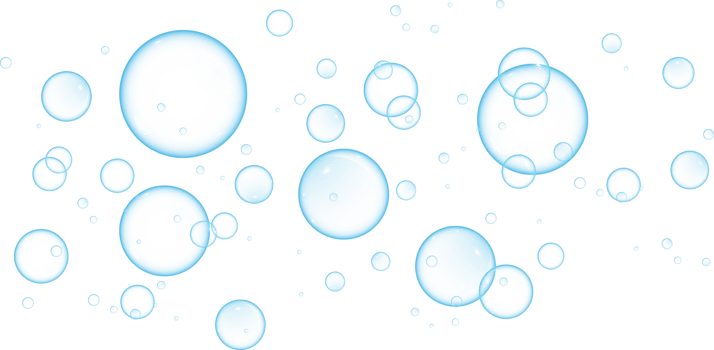 Realistic soap bubbles. Png Bubbles are located on a transparent background. Flying soap bubbles. PNG.