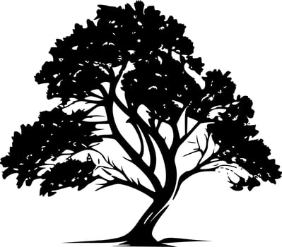 Tree - High Quality Vector Logo - Vector illustration ideal for T-shirt graphic