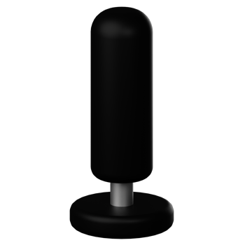 3d icon punching bag Isolated on Transparent Background png