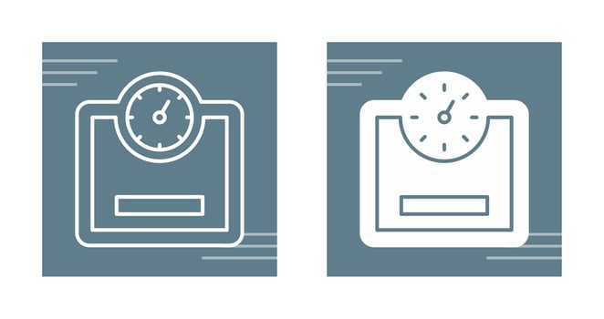 Weight Machine Vector Icon