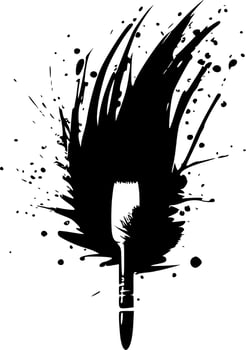 Brush Strokes - High Quality Vector Logo - Vector illustration ideal for T-shirt graphic