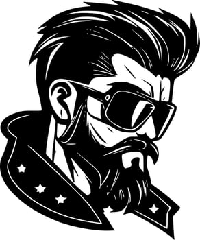 Biker - High Quality Vector Logo - Vector illustration ideal for T-shirt graphic