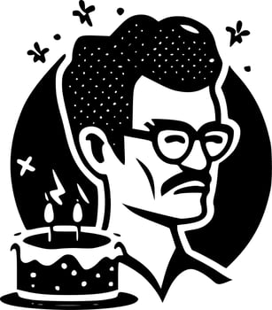 Birthday - High Quality Vector Logo - Vector illustration ideal for T-shirt graphic