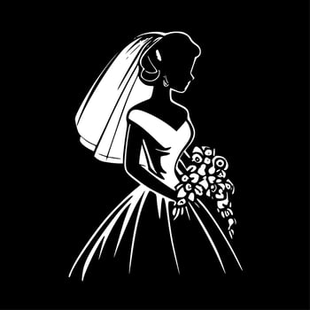 Bridal - Minimalist and Flat Logo - Vector illustration