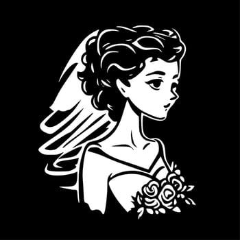 Bridal - High Quality Vector Logo - Vector illustration ideal for T-shirt graphic