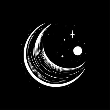Celestial - High Quality Vector Logo - Vector illustration ideal for T-shirt graphic