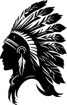 Chiefs, Minimalist and Simple Silhouette - Vector illustration