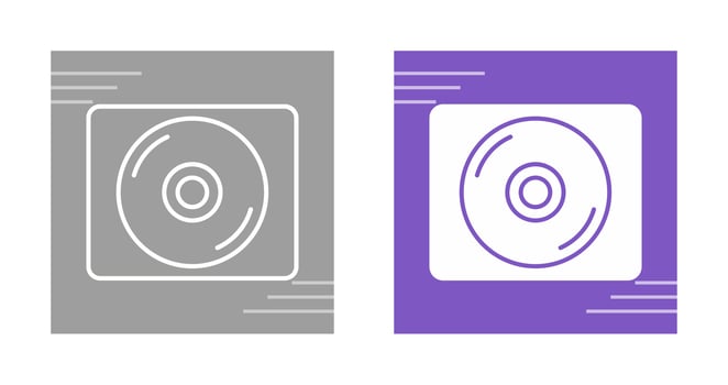 CD Vector Icon