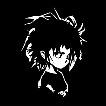 Anime - High Quality Vector Logo - Vector illustration ideal for T-shirt graphic