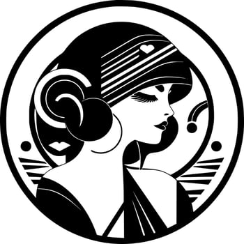 Art Nouveau - High Quality Vector Logo - Vector illustration ideal for T-shirt graphic