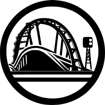 Car Coaster, Minimalist and Simple Silhouette - Vector illustration