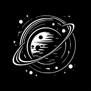 Celestial, Minimalist and Simple Silhouette - Vector illustration