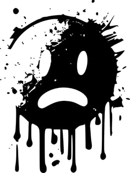 Distressed, Minimalist and Simple Silhouette - Vector illustration