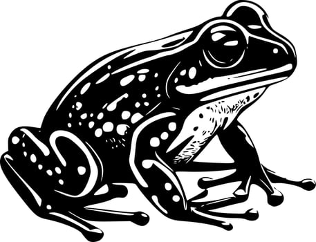 Frog - High Quality Vector Logo - Vector illustration ideal for T-shirt graphic