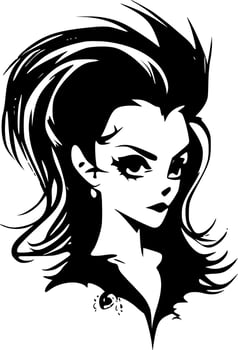 Goth - High Quality Vector Logo - Vector illustration ideal for T-shirt graphic