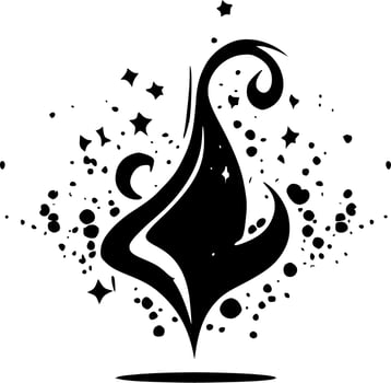 Magic - Minimalist and Flat Logo - Vector illustration