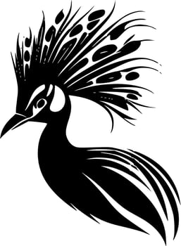 Peacock - High Quality Vector Logo - Vector illustration ideal for T-shirt graphic