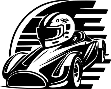Racing - High Quality Vector Logo - Vector illustration ideal for T-shirt graphic