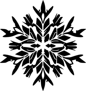 Snowflake - High Quality Vector Logo - Vector illustration ideal for T-shirt graphic