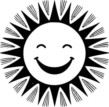 Sunshine - High Quality Vector Logo - Vector illustration ideal for T-shirt graphic