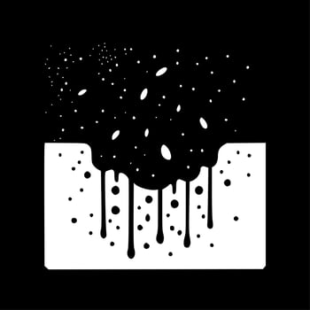 Texture, Minimalist and Simple Silhouette - Vector illustration