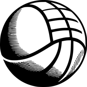 Volleyball - High Quality Vector Logo - Vector illustration ideal for T-shirt graphic