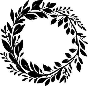 Wreath - High Quality Vector Logo - Vector illustration ideal for T-shirt graphic