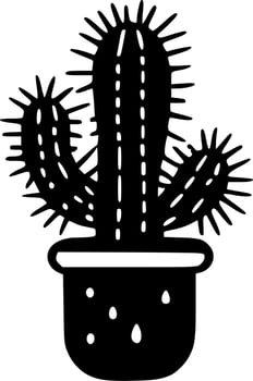 Cactus - High Quality Vector Logo - Vector illustration ideal for T-shirt graphic