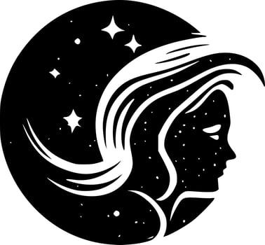 Celestial - Minimalist and Flat Logo - Vector illustration