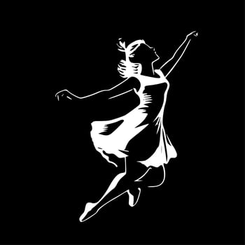 Dance - High Quality Vector Logo - Vector illustration ideal for T-shirt graphic