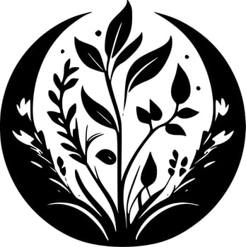 Flourish, Minimalist and Simple Silhouette - Vector illustration