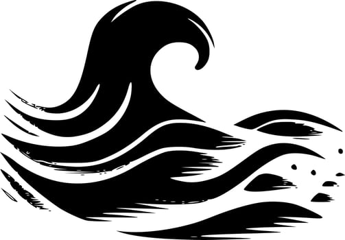 Waves - High Quality Vector Logo - Vector illustration ideal for T-shirt graphic