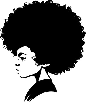 Afro - High Quality Vector Logo - Vector illustration ideal for T-shirt graphic