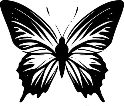Butterfly - Minimalist and Flat Logo - Vector illustration