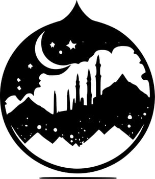 Ramadan - High Quality Vector Logo - Vector illustration ideal for T-shirt graphic