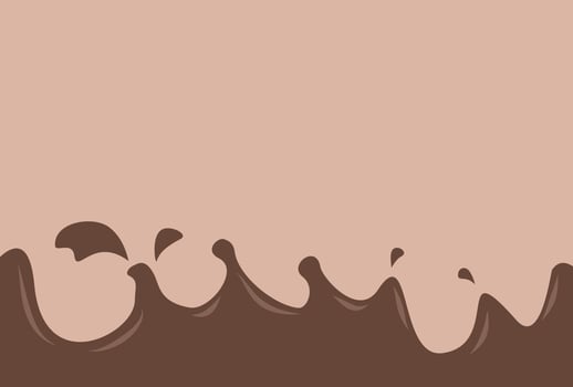 chocolate background brown vector
